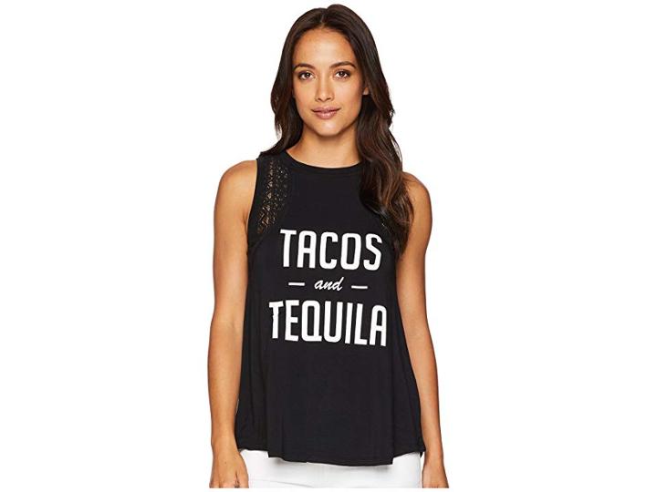 Rock And Roll Cowgirl Tank Top 49-6721 (black) Women's Sleeveless