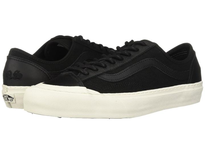 Vans Style 36 Decon Sf ((wade Goodall) Black) Men's Skate Shoes