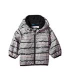 Columbia Kids Mini Pixel Grabbertm Ii Wind Jacket (infant/toddler) (black Stripe/black) Boy's Coat