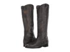Frye Melissa Button Multi Stud (dark Brown Brush-off) Women's  Boots
