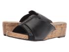 Soft Style Omber (black Vitello) Women's Wedge Shoes