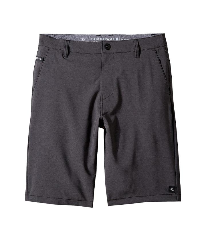 Rip Curl Kids Mirage Phase Boardwalk (big Kids) (black) Boy's Swimwear