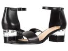 Bella-vita Fitz (black Leather) Women's Hook And Loop Shoes