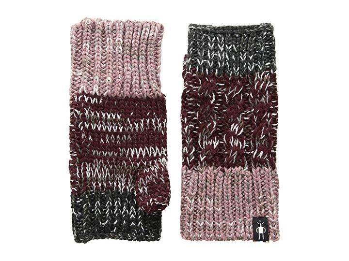 Smartwool Isto Hand Warmer (nostalgia Rose Heather/fig Heather) Liner Gloves