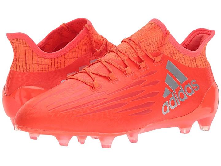 Adidas X 16.1 Firm Ground (solar Red/silver Metallic/hi-res Red) Men's Shoes