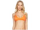 Rvca Solid Cross Back Top (chili) Women's Swimwear