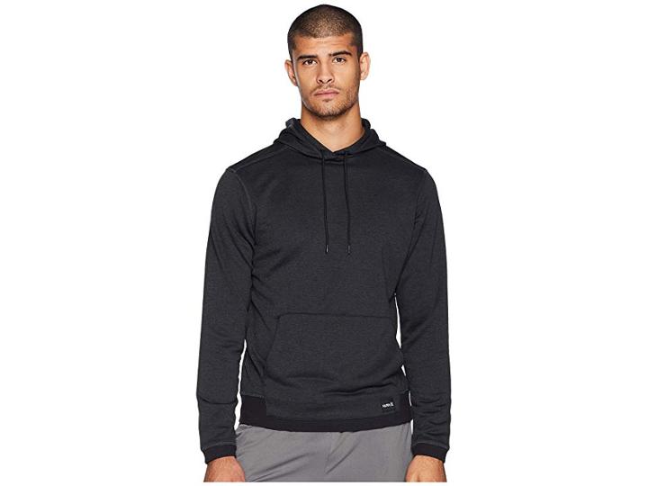 Hurley Dri-fit Disperse Pullover (black/anthracite) Men's Long Sleeve Pullover