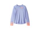 Nike Kids Nsw Long Sleeve Top (little Kids/big Kids) (twilight Pulse/lava Glow/lava Glow) Girl's Clothing
