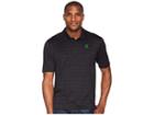 Champion College Michigan State Spartans Textured Solid Polo (black) Men's Short Sleeve Pullover