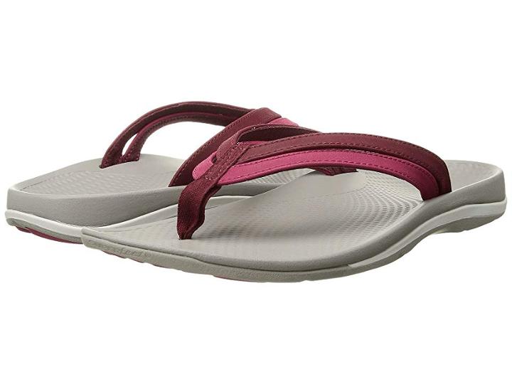 Superfeet Rose (sangria/lunar Rock) Women's Sandals