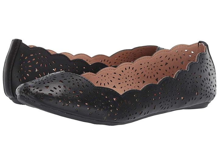 Unionbay Timer (black) Women's Flat Shoes