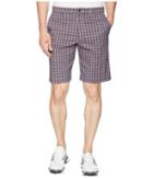 Callaway Plaid Shorts (asphalt) Men's Shorts