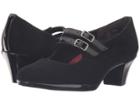 Munro Alicia (black Suede/patent Trim) Women's  Shoes