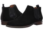 Florsheim Uptown Plain Toe Gore Boot (black Suede/leather) Men's Pull-on Boots