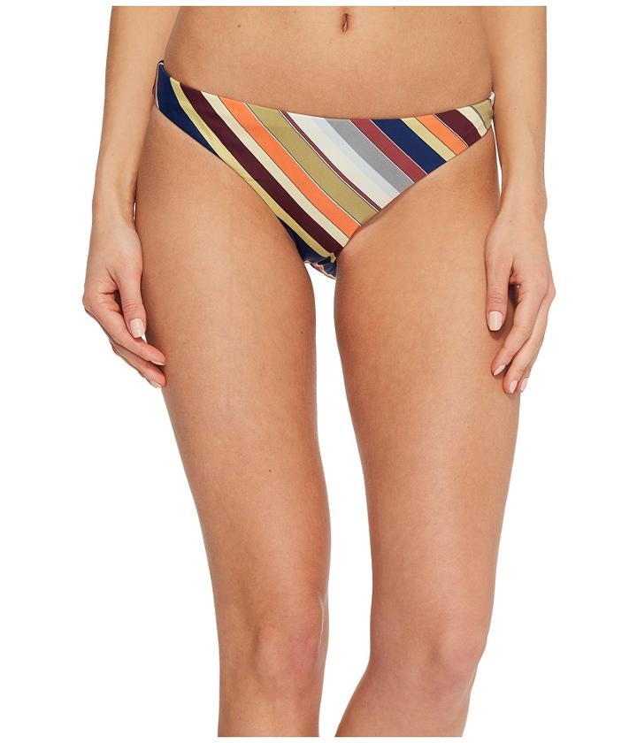 The Bikini Lab Funkytown Cinched Back Hipster Bikini Bottom (multi) Women's Swimwear