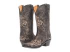 Old West Boots Lf1587 (vintage Charcoal) Cowboy Boots