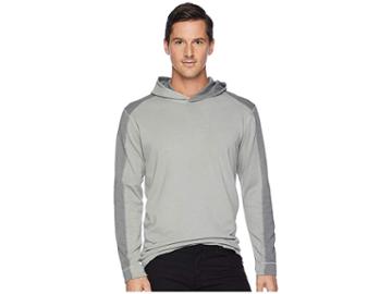 Mod-o-doc Poche Cashmere Interlock Hoodie (sleet) Men's Sweatshirt