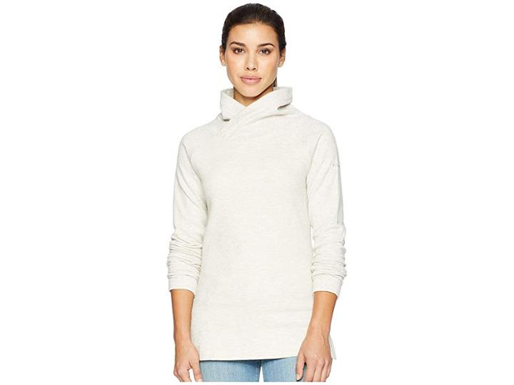 Columbia Winter Dreamtm Pullover (light Bisque Heather) Women's Long Sleeve Pullover