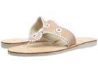 Jack Rogers Boating Jacks (nude/white) Women's Shoes