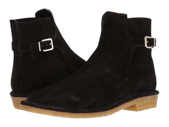 Clergerie Dow01 Suede Boot (black) Men's Boots