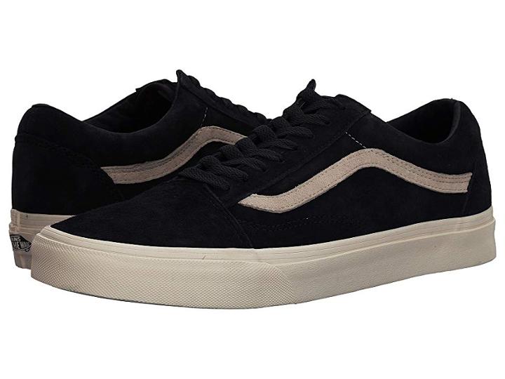 Vans Old Skooltm ((pig Suede) Parisian Night/blanc De Blanc) Skate Shoes