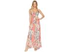 Free People Through The Vine Printed Maxi (red Combo) Women's Dress