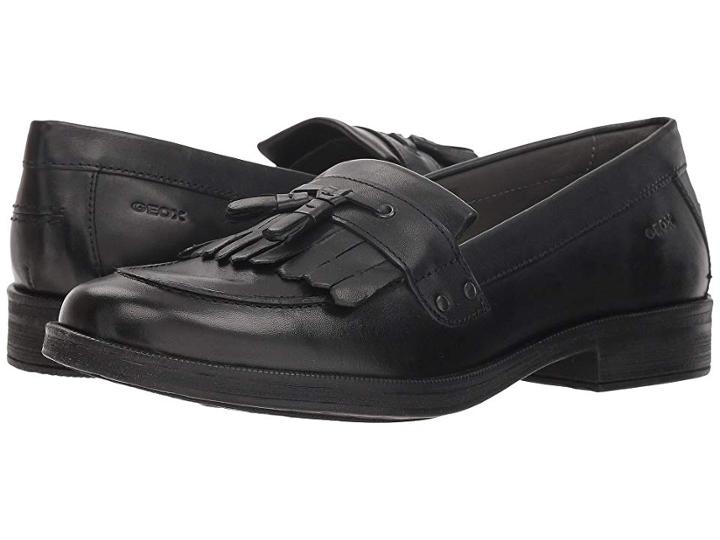 Geox Kids Agata 12 (big Kid) (black) Girl's Shoes