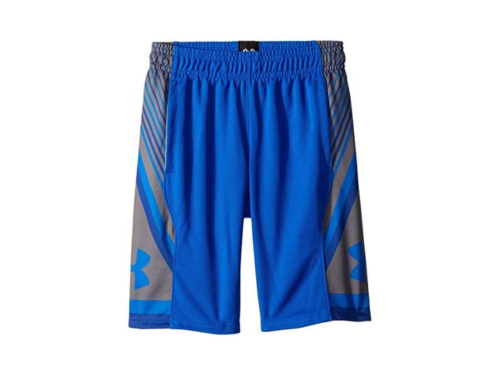Under Armour Kids Space The Floor Shorts (big Kids) (ultra Blue/graphite/ultra Blue) Boy's Shorts