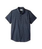 Billabong Kids Sundays Mini Short Sleeve Top (big Kids) (dark Slate) Boy's Short Sleeve Button Up