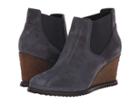 Trask Tatum (indigo Oiled Italian Suede) Women's Wedge Shoes