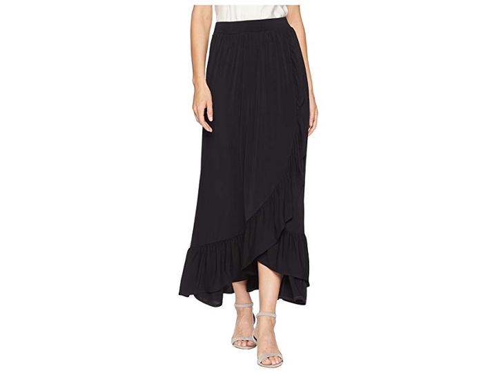 Kensie Slinky Knit Skirt Ks6k6260 (black) Women's Skirt