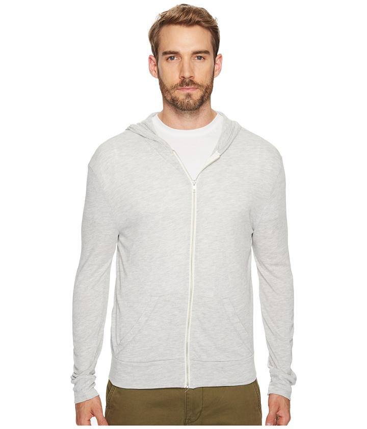 Alternative L/s Zip Hoodie (eco Oatmeal) Men's Sweatshirt