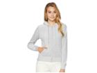 Juicy Couture Robertson Velour Jacket (silver Lining) Women's Coat