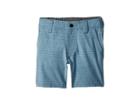 O'neill Kids Locked Stripe Hybrid Shorts (toddler/little Kids) (deep Teal) Boy's Shorts