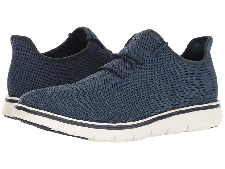 Mark Nason Royce (navy Flat Knit/gray Welt/gray Bottom) Men's Shoes