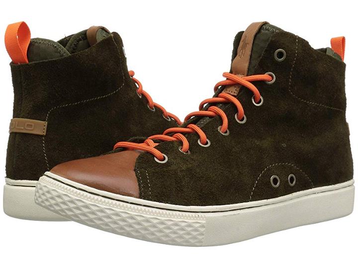 Polo Ralph Lauren Delaney (deep Olive) Men's Shoes