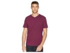 Mod-o-doc Del Mar Short Sleeve V-neck Tee (mulberry) Men's T Shirt