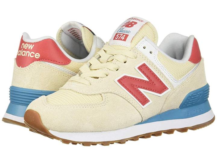New Balance Classics Wl574v2 (alabaster/pomelo) Women's Shoes