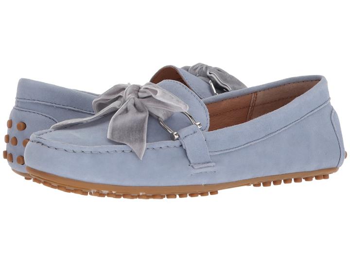 Lauren Ralph Lauren Bayleigh (blue Mist/blue Mist Kid Suede/velvet) Women's Shoes