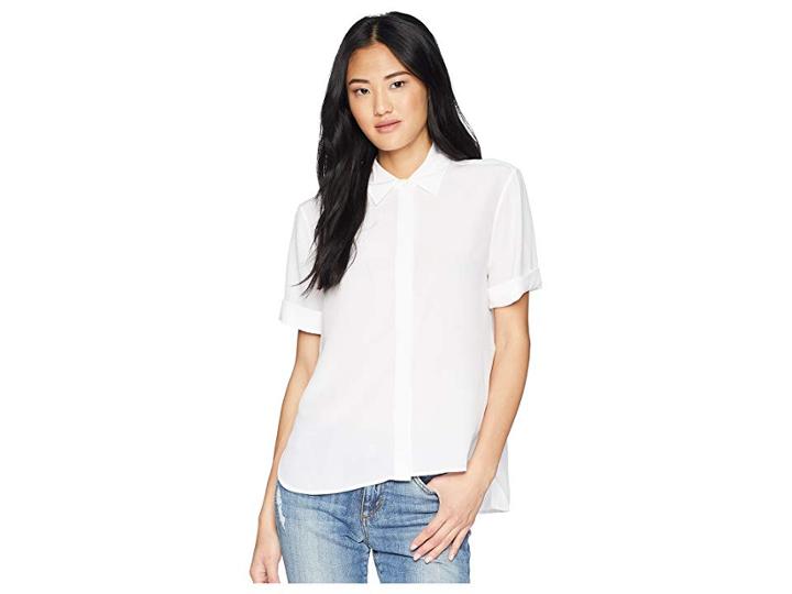 Equipment Paulette (bright White) Women's Blouse