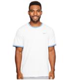 Nike Court Dry Team Crew (white/polar/black/polar) Men's Clothing