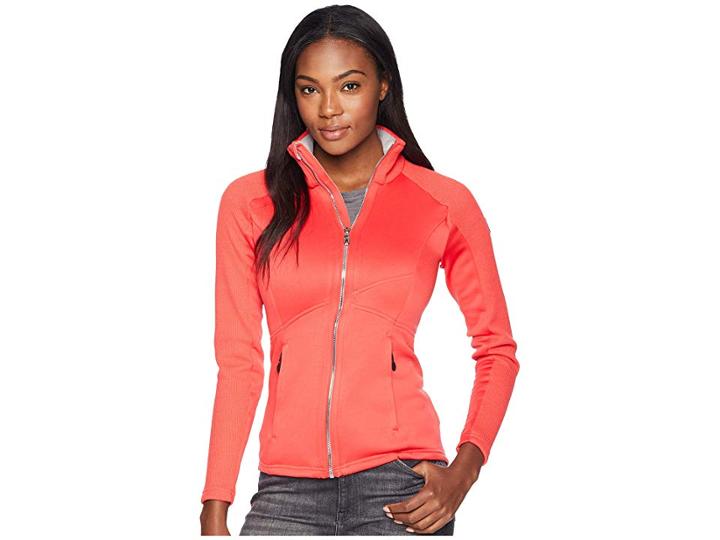 Spyder Bandita Full Zip Stryke Jacket (hibiscus/hibiscus/hibiscus) Women's Coat