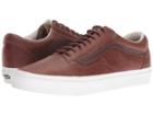 Vans Old Skooltm ((leather) Dachshund/potting Soil) Skate Shoes