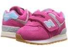 New Balance Kids Iv574v1 (infant/toddler) (conch Shell/blue) Girls Shoes
