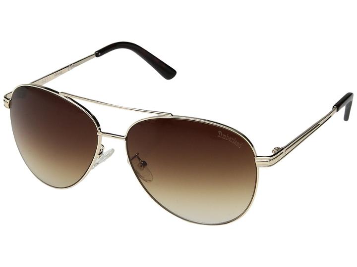 Timberland Tb7132 (gold/gradient Brown) Fashion Sunglasses