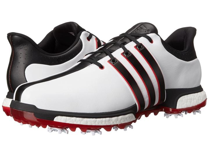 Adidas Golf Tour360 (ftwr White/core Black/power Red) Men's Golf Shoes