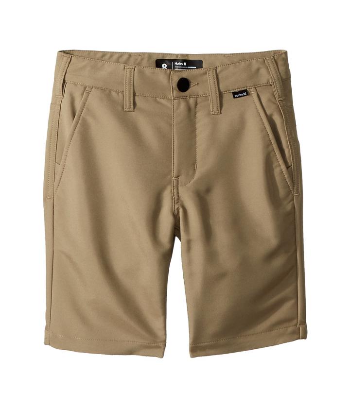 Hurley Kids Dri-fittm Chino Walkshorts (big Kids) (khaki) Boy's Shorts