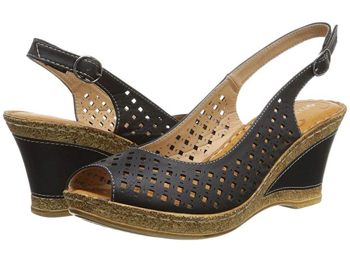 Patrizia Candace (black) Women's Sandals