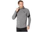 Puma Evostripe Full Zip Hoodie (medium Grey Heather) Men's Sweatshirt