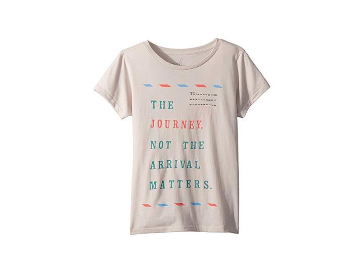 Peek The Journey Tee (toddler/little Kids/big Kids) (ivory) Girl's T Shirt